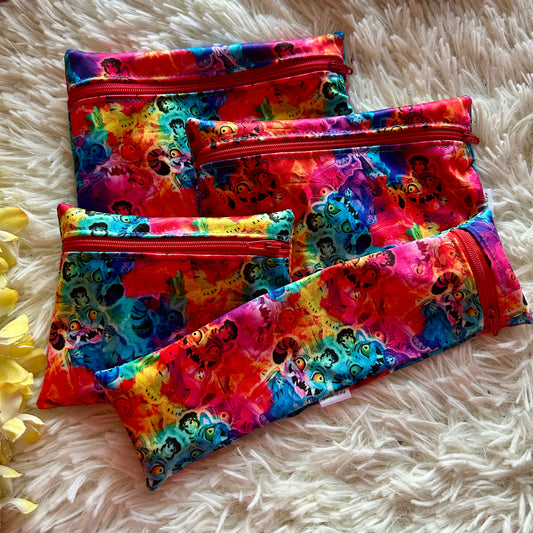 Kit sac à sandwich/collation/ustencile personnage