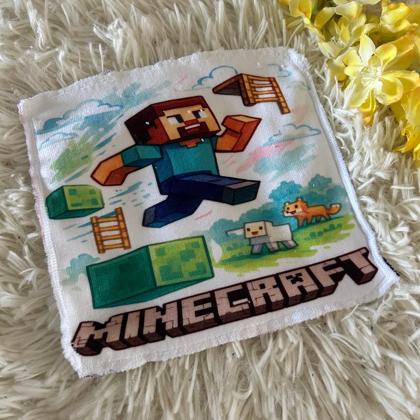 Débarbouillette jeux video