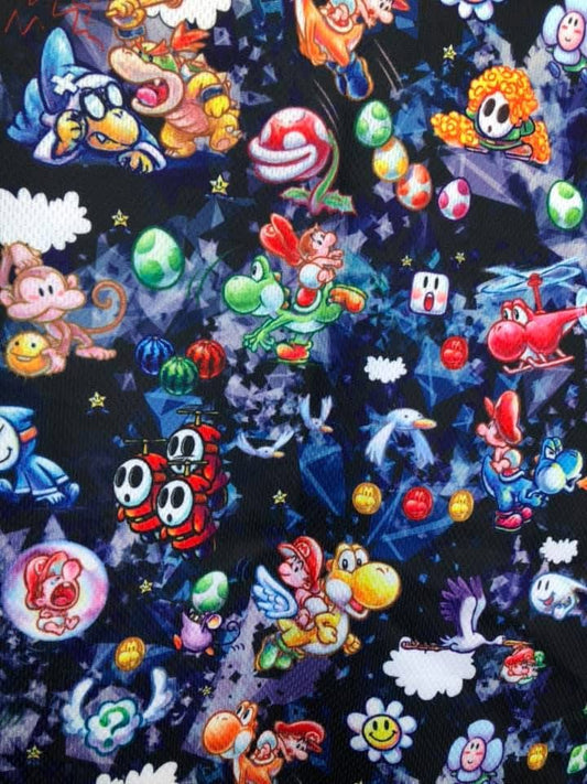 Serviette hygiénique lavable jeux video awj