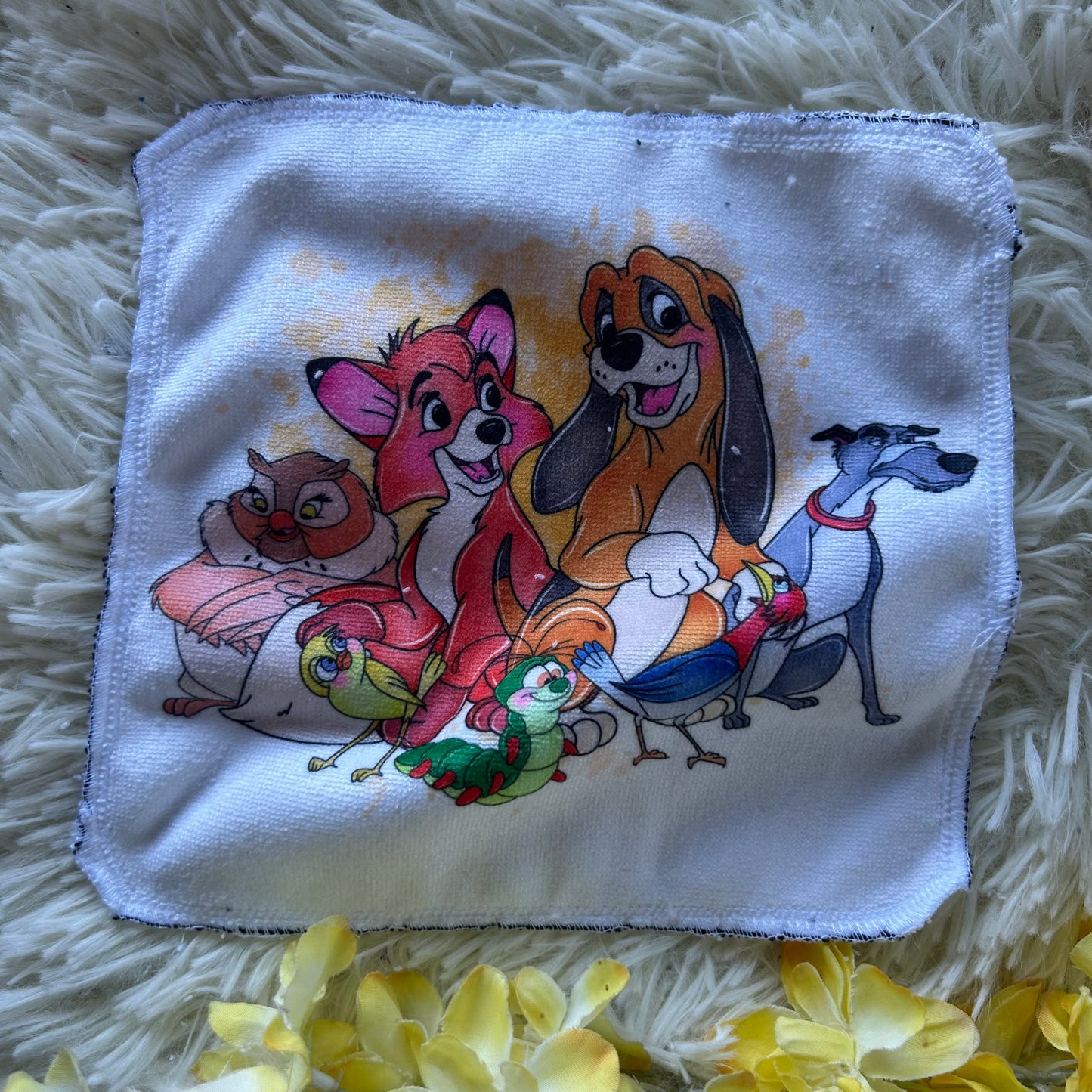 Débarbouillette animaux