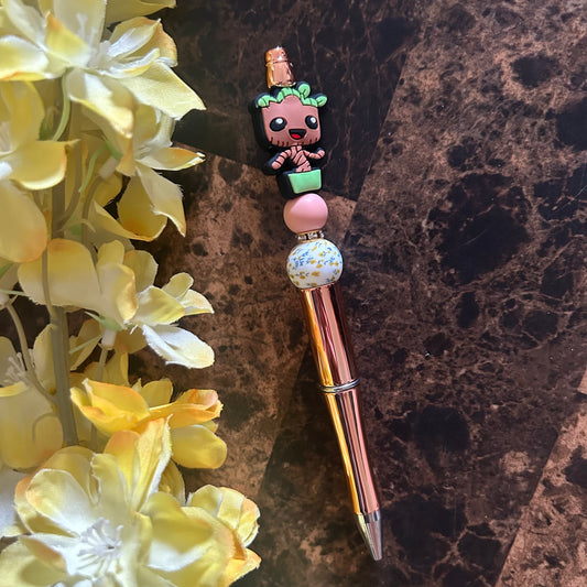 Stylo arbre personnage