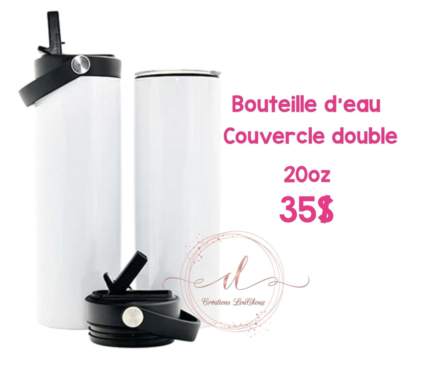 Gobelet ou bouteille personnalisable