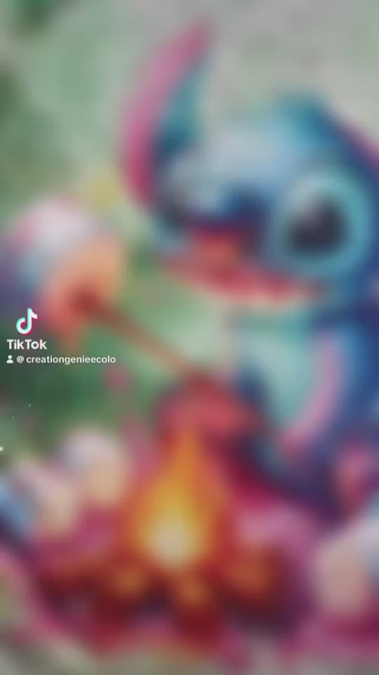 Doudou 30x40 personnage bleu