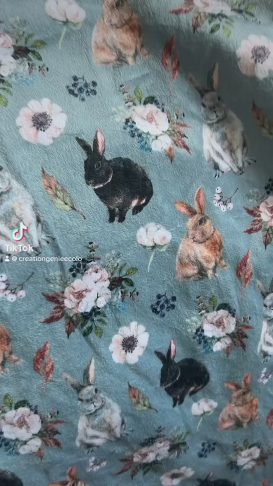 Doudou 30x40” lapin