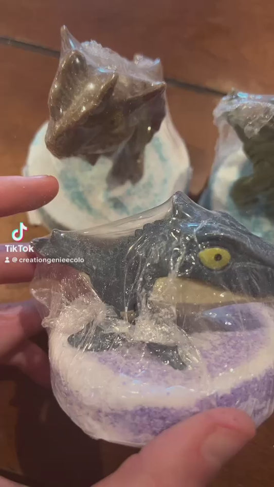 Bombe de bain dino 3D Annaturel