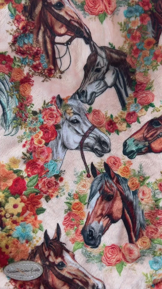 Doudou 40x60 cheval
