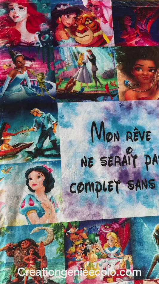 Doudou 30x40 princesse