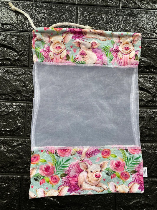 Sac à fruit cochon
